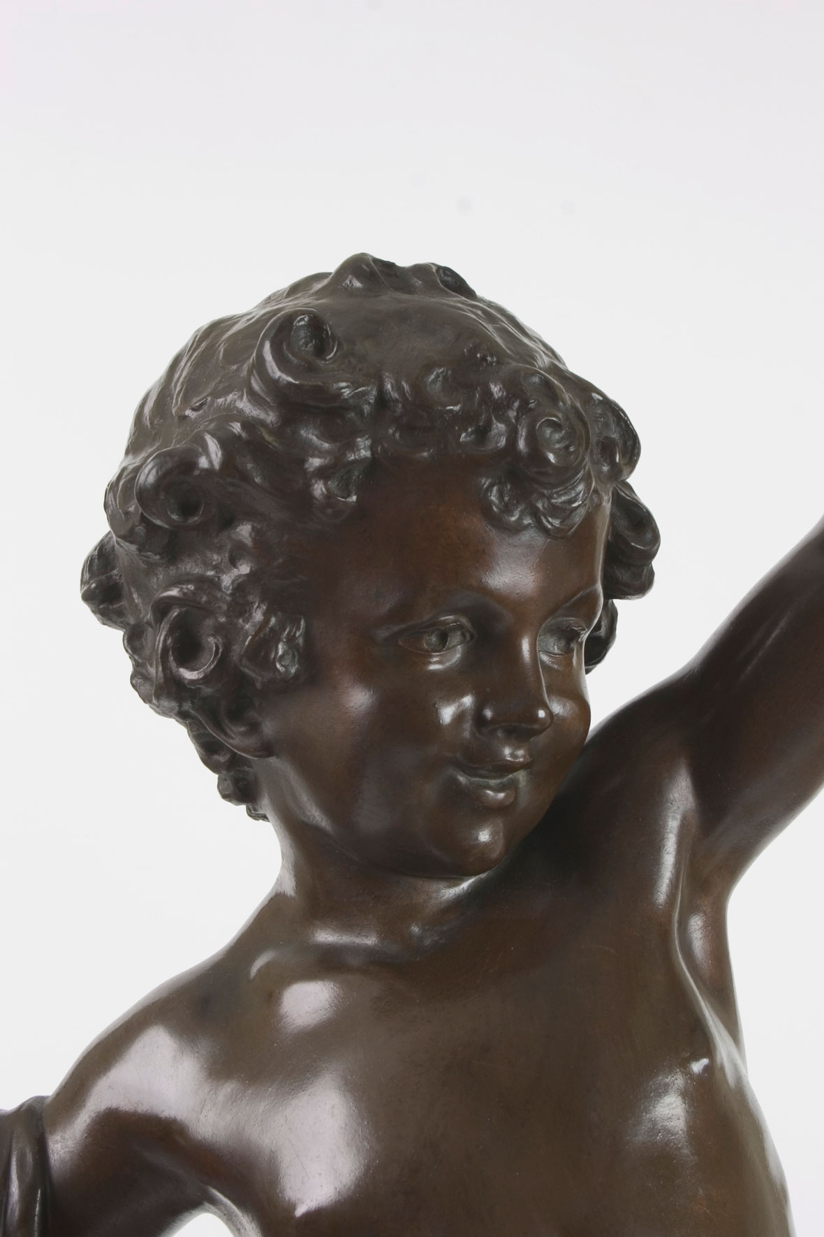 Auguste Moreau Pair of Lamps